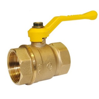 Кран шаровой д/газа 3/4" FF рукоятка СТАНДАРТ Кран шаровой д/газа 3/4" FF рукоятка СТАНДАРТ