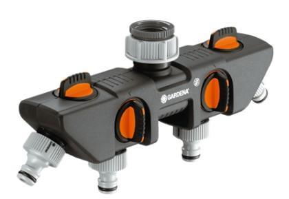 Распределитель 4-х канальный 3/4"-1" Gardena 08194-20.000.00 Распределитель 4-х канальный 3/4"-1" Gardena 08194-20.000.00