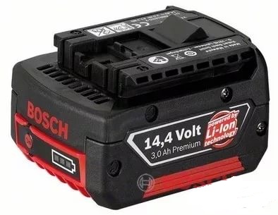 Аккумулятор BOSCH 14,4 В 3,0 Ач Li-Ion слайдер (2.607.336.223) Аккумулятор BOSCH 14,4 В 3,0 Ач Li-Ion слайдер (2.607.336.223)