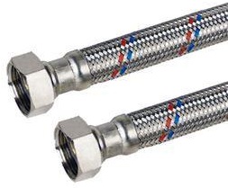 Подводка д/воды PARINOX8 1/2" 0.6м FF Подводка д/воды PARINOX8 1/2" 0.6м FF