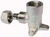Уголок металлопластиковый 16х1/2" HENCO установочный (10/80) 7-1604 Уголок металлопластиковый 16х1/2" HENCO установочный (10/80) 7-1604
