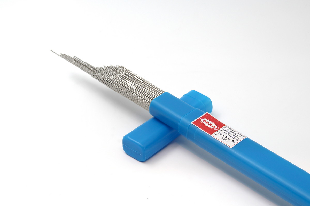 Пруток сварочный нержавеющий DEKA ER-316LSi 1,6мм 5кг  Пруток сварочный нержавеющий DEKA ER-316LSi 1,6мм 5кг