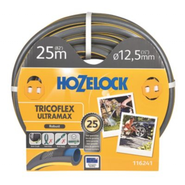 Шланг HOZELOCK 1/2" х 25м TRICOFLEX ULTRAMAX 116241
