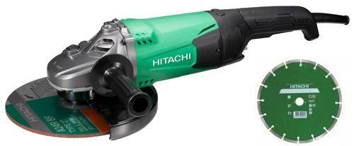 Угловая шлифмашина Hitachi G23ST+ алмазный диск