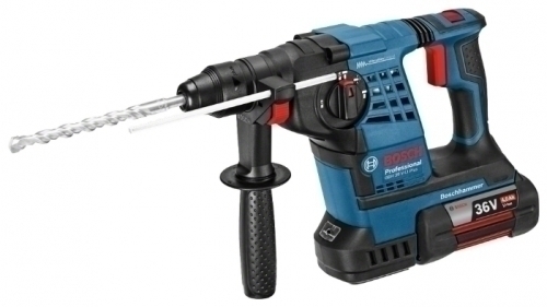 Перфоратор аккумуляторный BOSCH GBH 36 V-LI Plus 3реж Перфоратор аккумуляторный BOSCH GBH 36 V-LI Plus 3реж