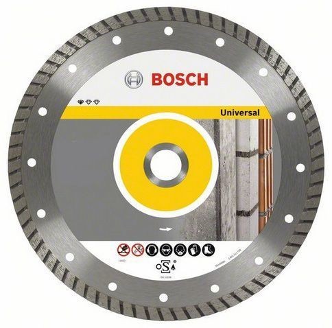 Круг алмазный 125х22 Pf Universal Turbo BOSCH 2.608.602.394 Круг алмазный 125х22 Pf Universal Turbo BOSCH 2.608.602.394
