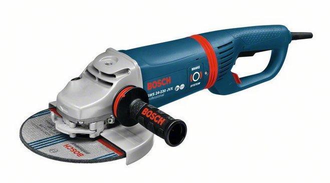 Угловая шлифмашина BOSCH GWS 24-230JVX + SDS гайка (0.601.864.504)