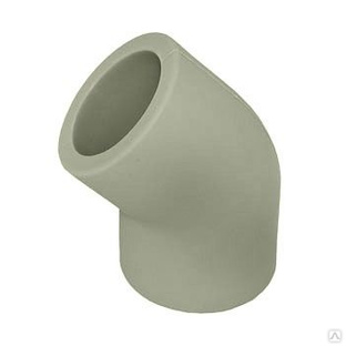 Уголок Valfex PP-R 45° 63мм серый (5/20) 10107063Г Уголок Valfex PP-R 45° 63мм серый (5/20) 10107063Г