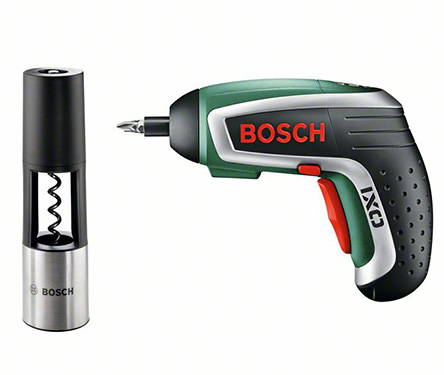 Аккумуляторная отвертка BOSCH IXO 4 VINO + насадка для открытия  вина (0.603.978.020)