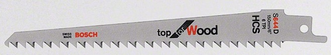 Пилка для ножовки для дерева Bosch S 644 D 5шт. 2 608 650 673