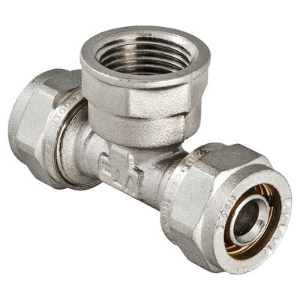 Тройник металло пластиковый 20х3/4"х20 Valtec ВР (5/40) VTm.332.N.200520 Тройник металло пластиковый 20х3/4"х20 Valtec ВР (5/40) VTm.332.N.200520