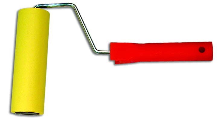 Валик малярный для прикатки обоев 15см D45мм полиуретан Валик малярный для прикатки обоев 15см D45мм полиуретан