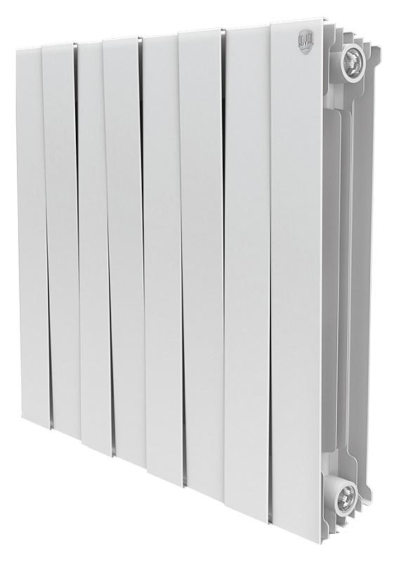 Радиатор биметаллический Royal Thermo PianoForte 500/100 8 секций белый 1054817