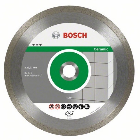 Алмазный круг 125х22 керамика Bf Ceramic BOSCH 2.608.602.631