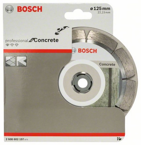Алмазный круг 125х22 бетон Pf Concrete BOSCH 2.608.602.197