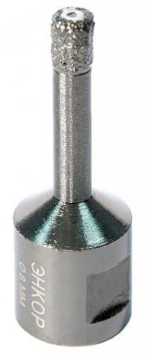 Коронка для керамогранита ф8мм алмазная для УШМ сухой рез Энкор 48301