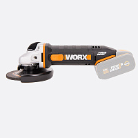 УШМ аккумуляторная WORX 125мм WX803, 20В, Solo коробка WX803.9