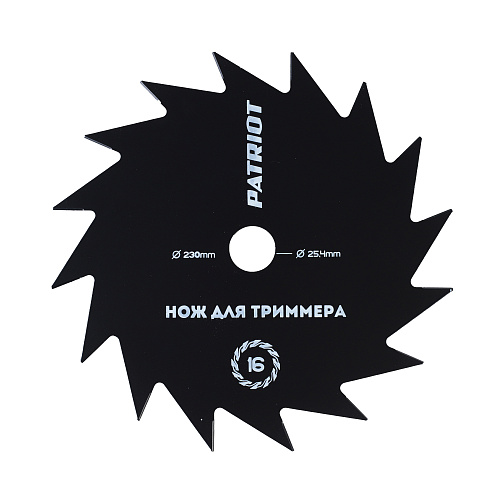 Диск для травы Patriot TBS-16 809115215 Диск для травы Patriot TBS-16 809115215