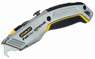 Нож со сменным лезвием трапеция + крюк FatMax XL (2 лезв) STANLEY 0-10-789