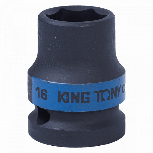 Головка торцевая KING TONY 1/2 16 мм ударная 453516М