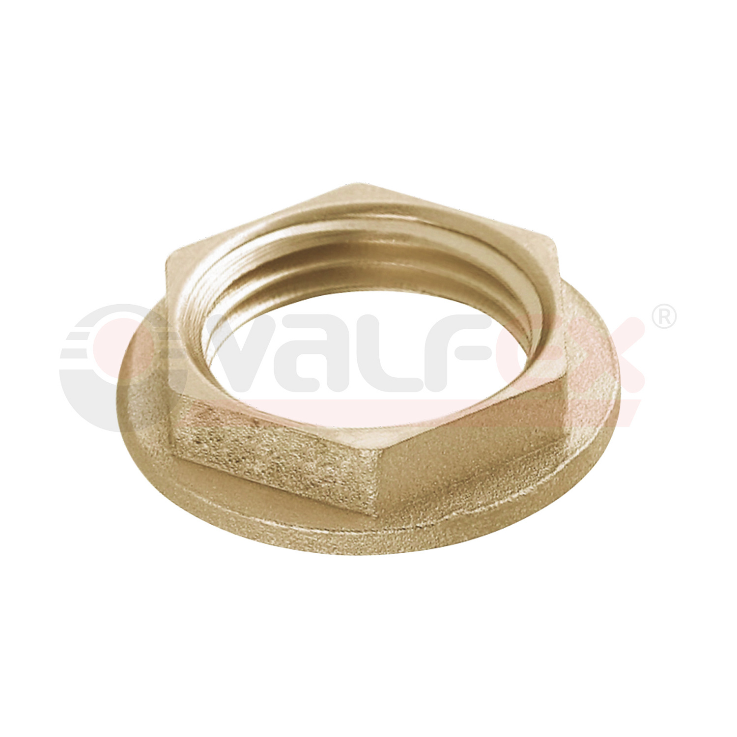 Контргайка VALFEX 1/2" (10/600) латунь VF.655.L.012