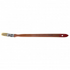 Кисть радиаторная угловая ЗУБР, светлая натуральная щетина, деревянная ручка, 25мм 01041-025