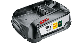 Аккумулятор Bosch 18 В 2.5 Ач PBA DIY 2 607 337 199