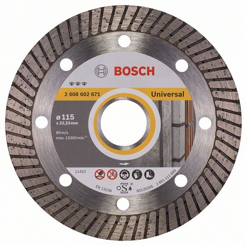 Круг алмазный 115х22 Bf Universal Круг алмазный 115х22 Bf Universal