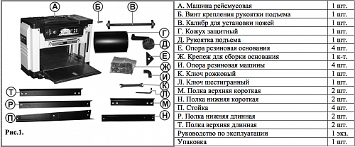 Станок рейсмусовый Энкор Корвет-21 (90210)