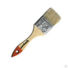Кисть плоская abcFARBEN 75мм  натуральная щетина деревянная лакированная ручка 4100000190
