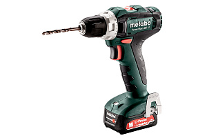 Шуруповерт аккумуляторный Metabo Power Maxx BS 12 2х2,0 Ah 601036500