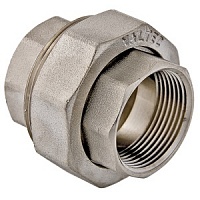 Соединитель с накидной гайкой (американка) FF 1/2"(10/110) Valtec VTr.340.N.0004