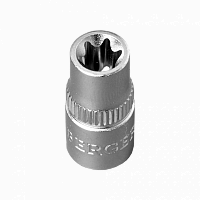 Головка торцевая BERGER 1/4" TORX (звездочка) Е4 BG2178