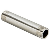 Удлинитель Valtec 1/2" х 100 (никель) MM (10/150) круглый VTr.652.N.0410