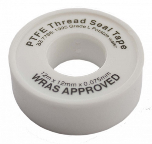 Лента PTFE -TAPE (10 м х 12 мм х 0,075 мм)(10/100) Лента PTFE -TAPE (10 м х 12 мм х 0,075 мм)(10/100)