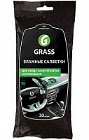 Салфетка влажная для ухода за интерьером авто GraSS IT-0311