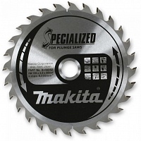 Диск пильный по дереву (210x30 z24) LongLife чистый рез Makita B-31348