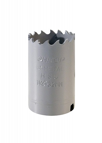 Коронка по металлу 32 мм Bi-Metal М3 Энкор 24132 Коронка по металлу 32 мм Bi-Metal М3 Энкор 24132