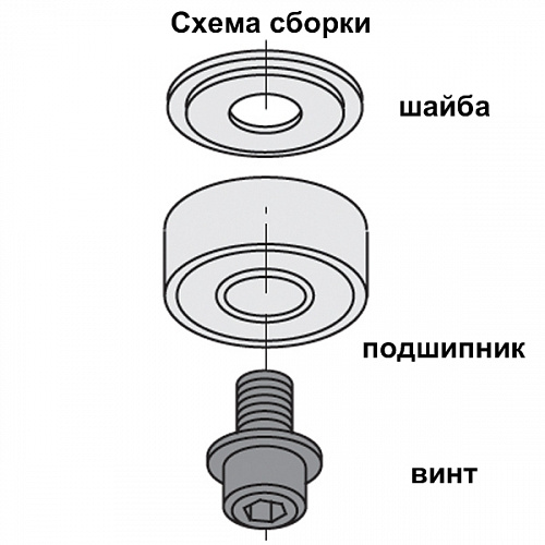 Подшипник для фрез 22 x 8 x 7 мм Энкор 46879