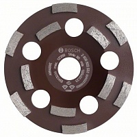 Чашка алмазная торцевая сегментная абразивная по бетону ф125 BOSCH Ef Abrasive 2 608 602 553