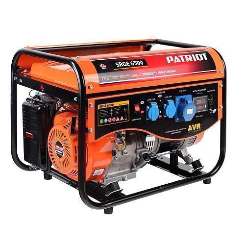 Генератор бензиновый Patriot SRGE 6500 (474102880) Генератор бензиновый Patriot SRGE 6500 (474102880)