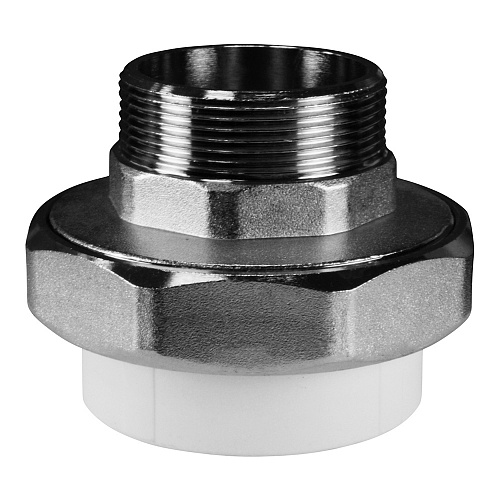 Муфта разъемная PP-R Valfex ВР 50мм х 1 1/2" белая (5/25) 10155040