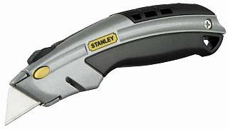 Нож со сменным лезвием трапеция 180мм DYNAGRIP быстро сменный STANLEY 0-10-788