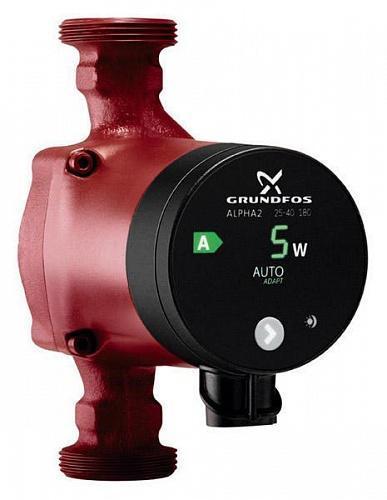 Насос циркуляционный ALPHA2 L 25-60 без гаек Grundfos 98286490 Насос циркуляционный ALPHA2 L 25-60 без гаек Grundfos 98286490