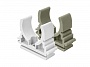 Крепление для трубы ф40 мм FD-plast (100/1000) серое 7527/1282
