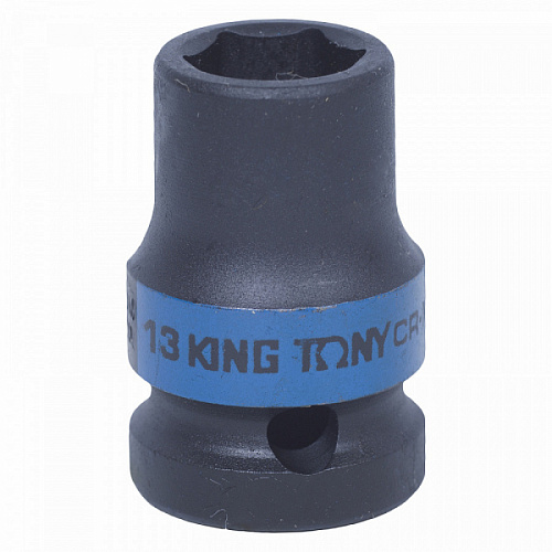 Головка торцевая KING TONY 1/2 13 мм ударная 453513М Головка торцевая KING TONY 1/2 13 мм ударная 453513М