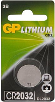 Батарейка GP Lithium CR2032 BP1 (1шт)
