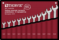 Набор ключей гаечных рожковых THORVIK ARC 8-32мм 11пр W1S11TB сумка 052615