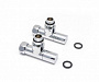 Вентиль для полотенцесушителя угловой AQUATER 3/4х1/2 "(комплект 2шт) 00-00004432