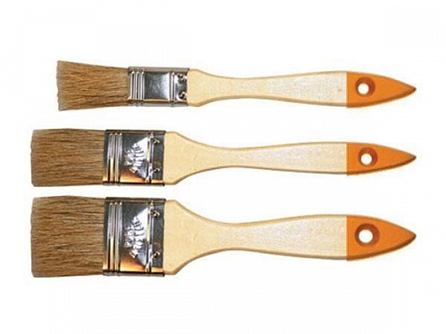 Набор кистей 4 предмета 20/30/40/50мм черная щетина Color Expert 82664512 Набор кистей 4 предмета 20/30/40/50мм черная щетина Color Expert 82664512
